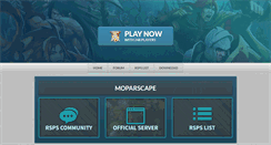 Desktop Screenshot of moparscape.org